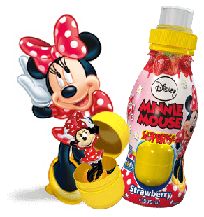 Jus de Fruit Surprise Drinks Mini Mouse Fraise 300ml – e Distribution